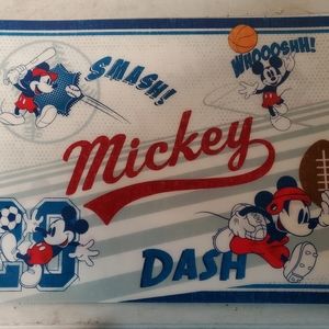 LB3 Disneys Mickey Mouse Sports Placemat Set Of 4 Baseball Basketball Soccer